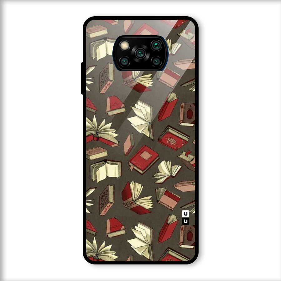 Nerd Head Glass Back Case for Poco X3