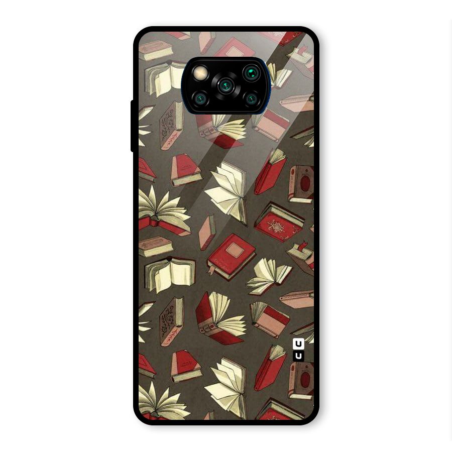 Nerd Head Glass Back Case for Poco X3 Pro