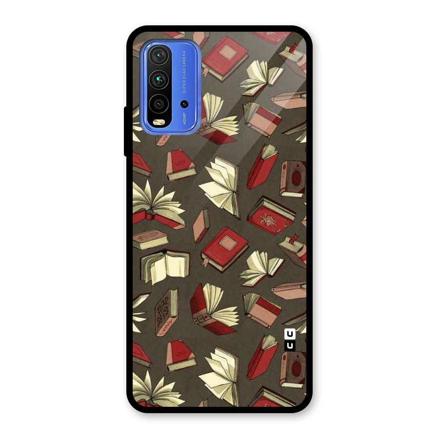 Nerd Head Glass Back Case for Redmi 9 Power