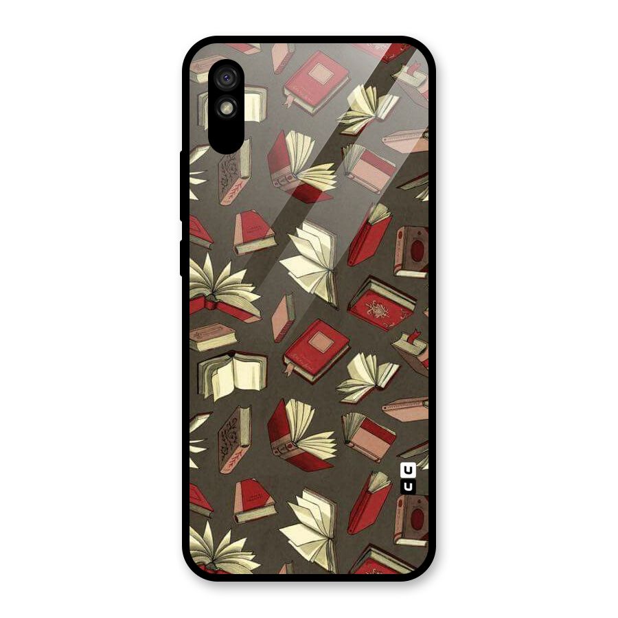 Nerd Head Glass Back Case for Redmi 9i