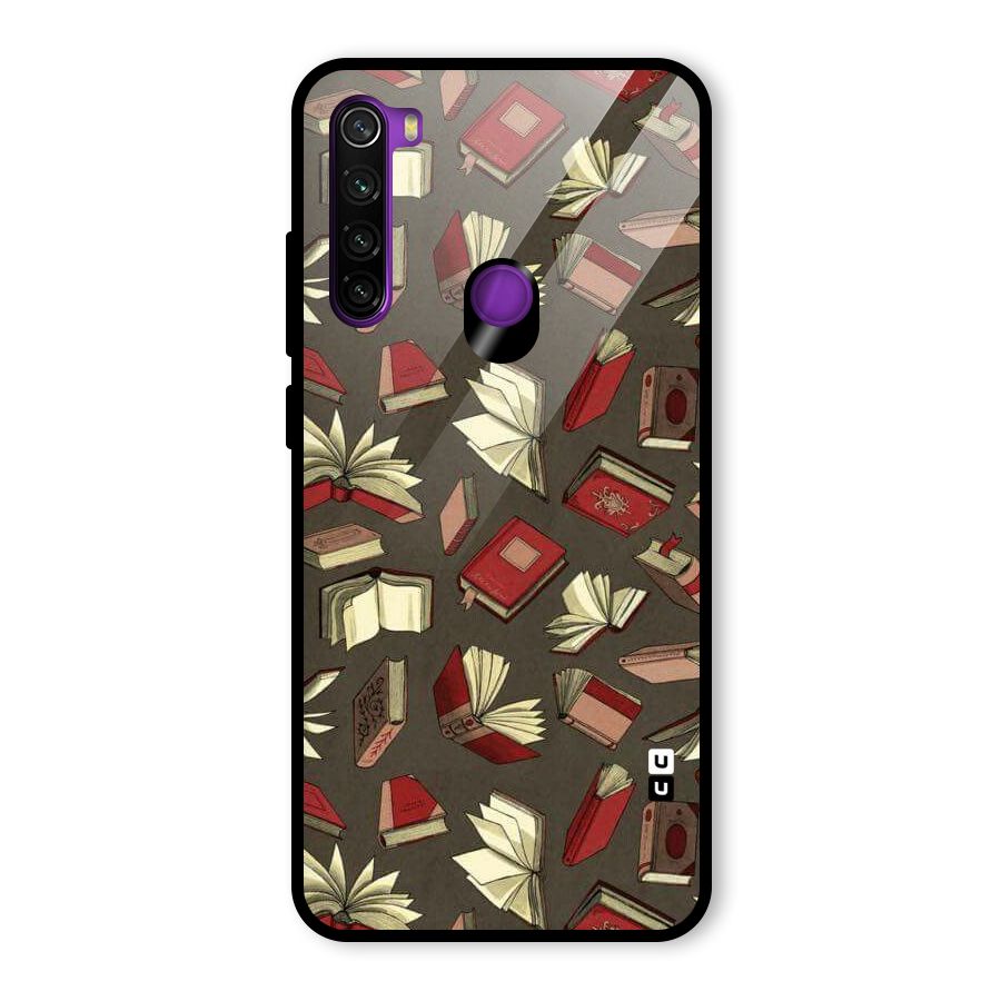Nerd Head Glass Back Case for Redmi Note 8