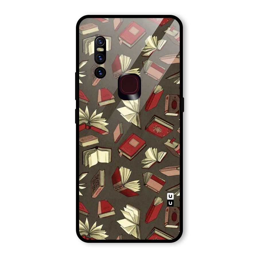 Nerd Head Glass Back Case for Vivo V15