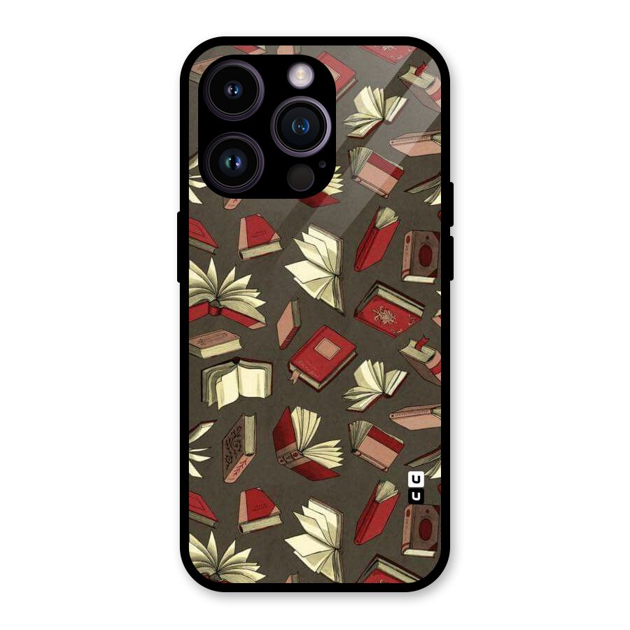 Nerd Head Glass Back Case for iPhone 14 Pro