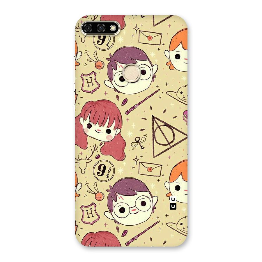 Nerds Back Case for Honor 7A