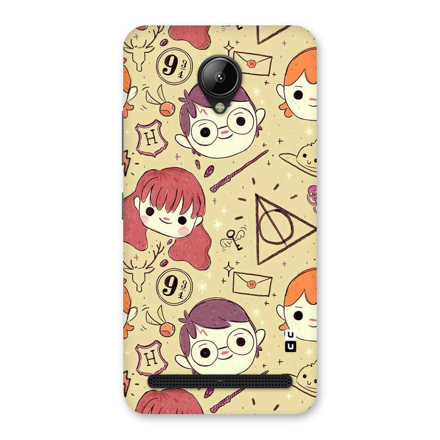 Nerds Back Case for Lenovo C2