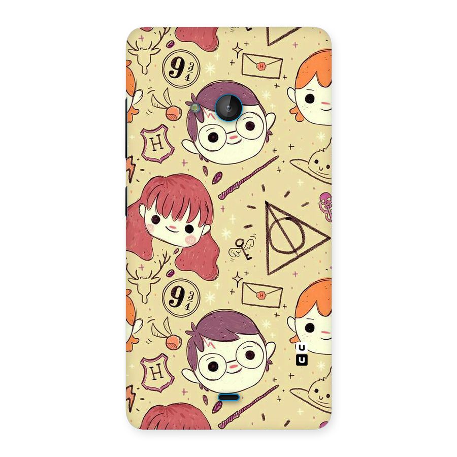 Nerds Back Case for Lumia 540