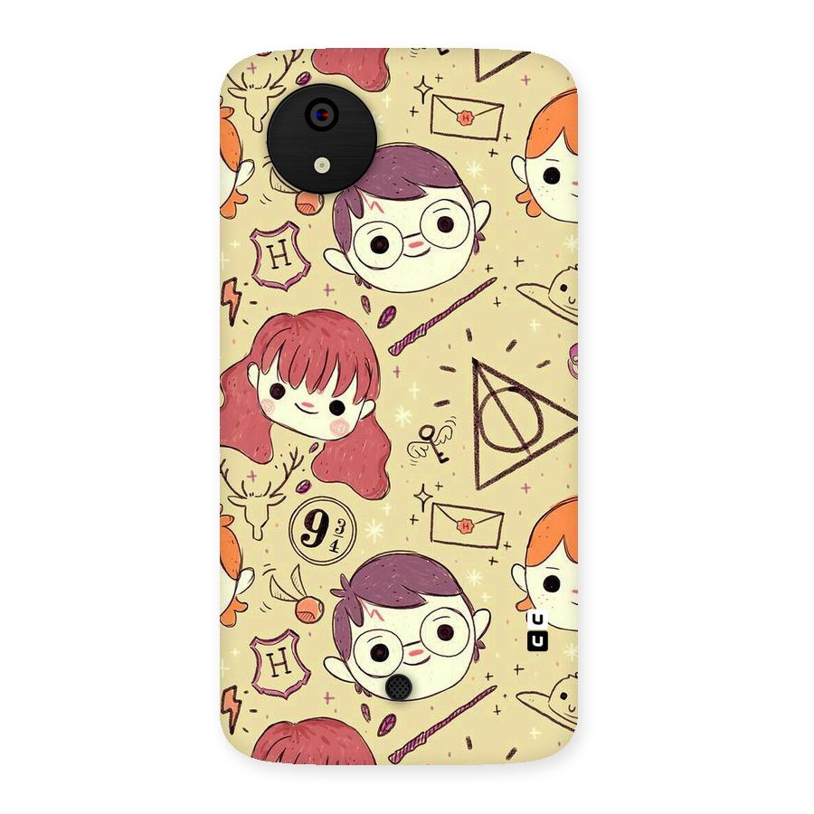 Nerds Back Case for Micromax Canvas A1