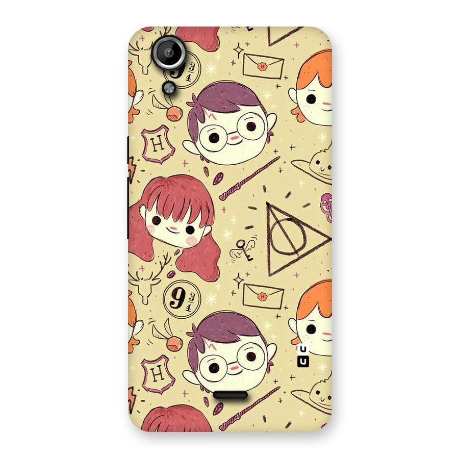 Nerds Back Case for Micromax Canvas Selfie Lens Q345