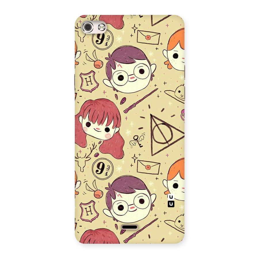 Nerds Back Case for Micromax Canvas Silver 5