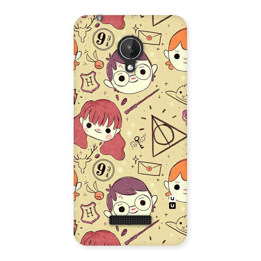 Nerds Back Case for Micromax Canvas Spark Q380