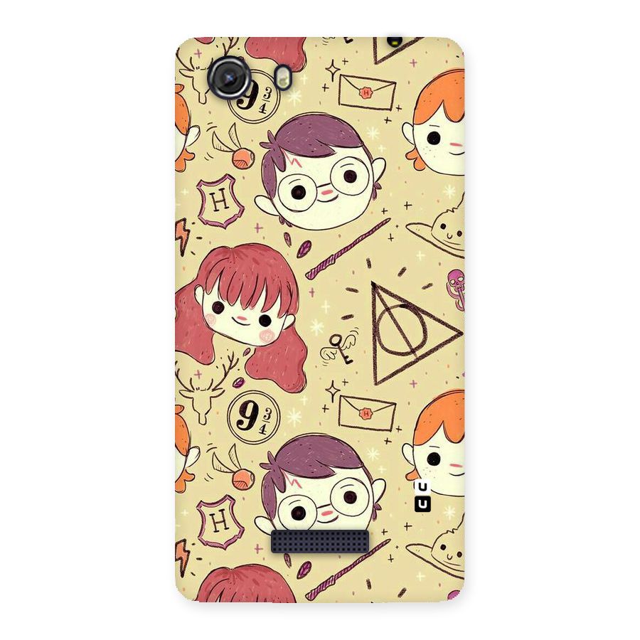 Nerds Back Case for Micromax Unite 3