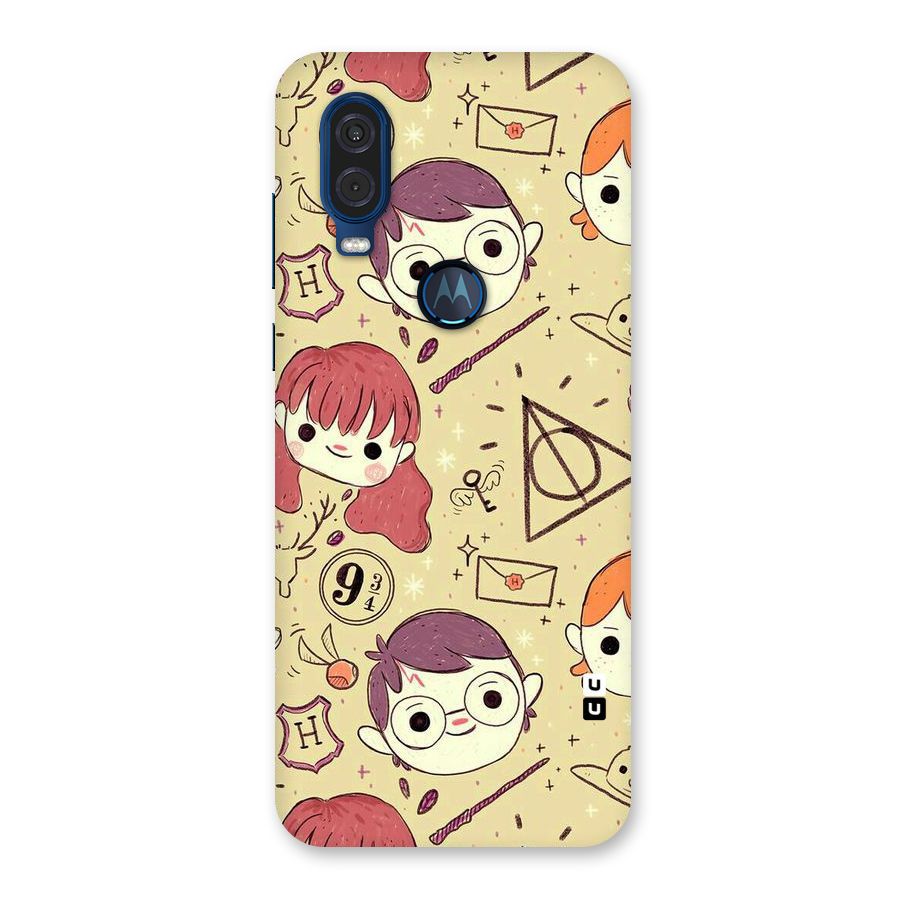 Nerds Back Case for Motorola One Vision