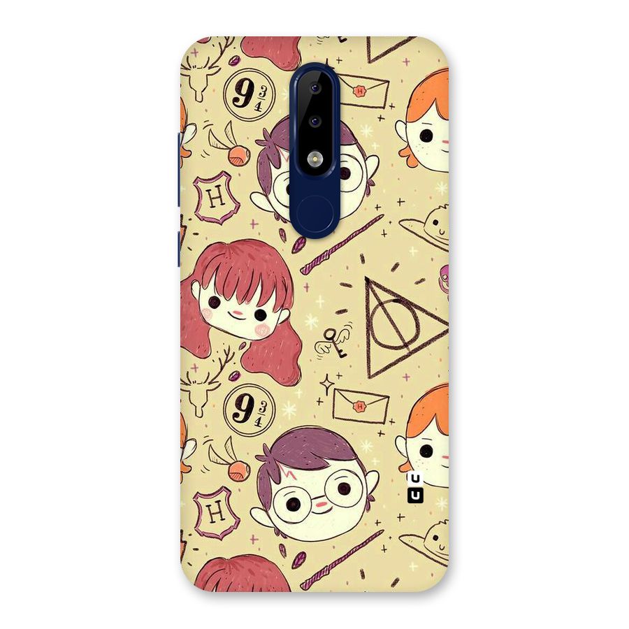 Nerds Back Case for Nokia 5.1 Plus