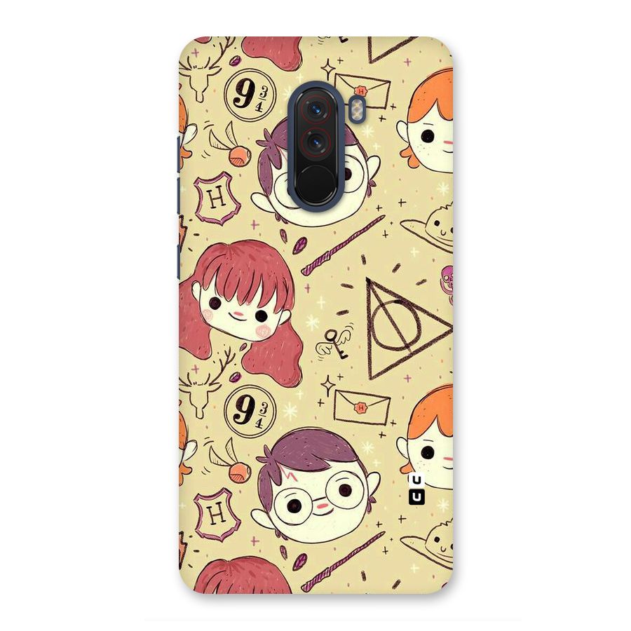 Nerds Back Case for Poco F1