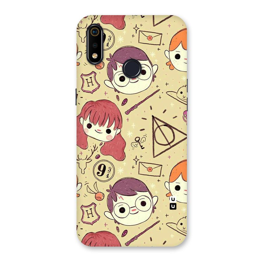 Nerds Back Case for Realme 3i