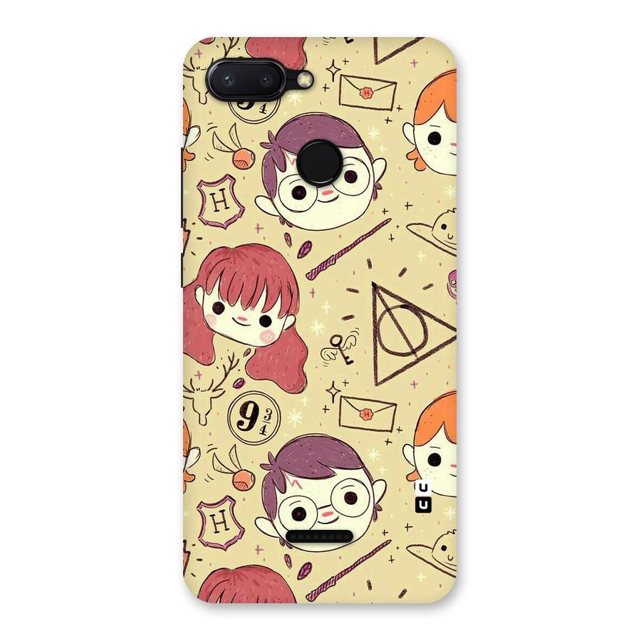 Nerds Back Case for Redmi 6
