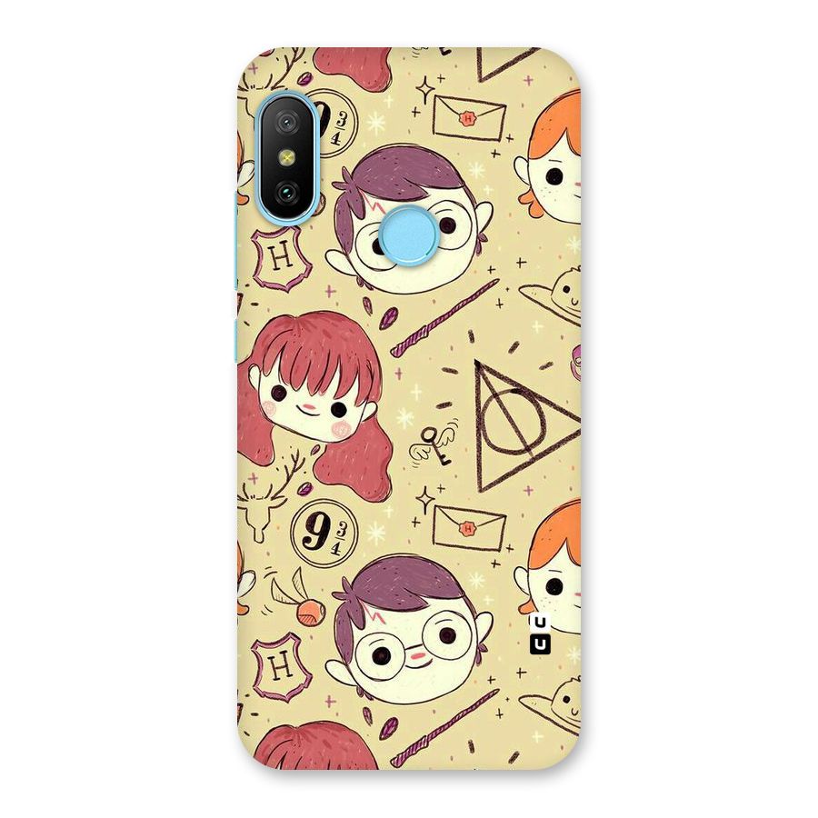 Nerds Back Case for Redmi 6 Pro