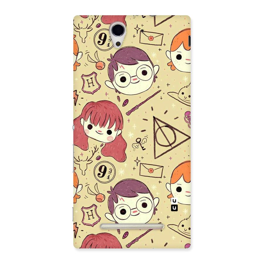 Nerds Back Case for Sony Xperia C3