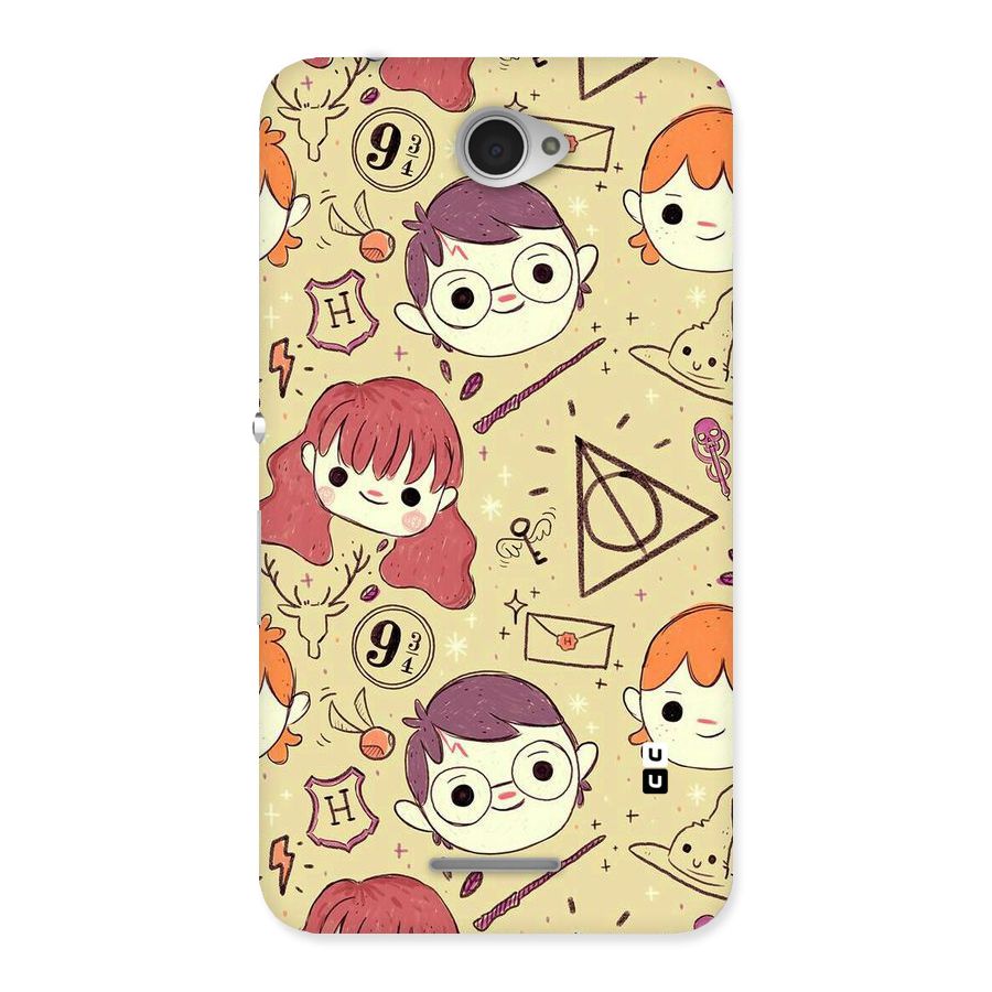 Nerds Back Case for Sony Xperia E4