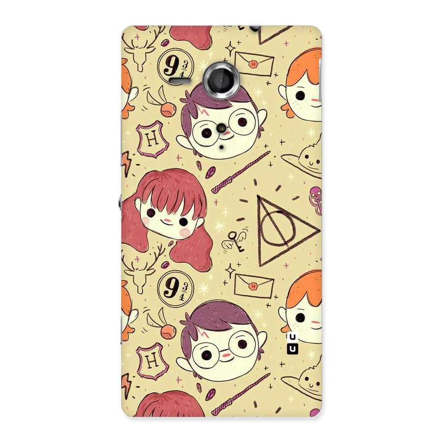 Nerds Back Case for Sony Xperia SP
