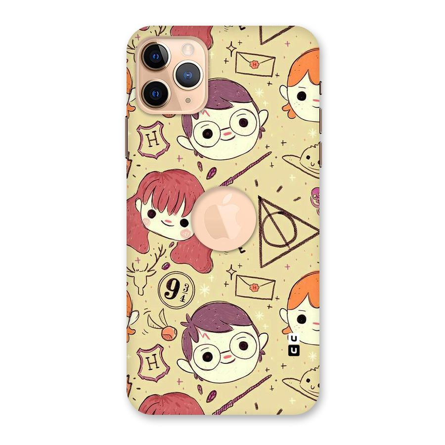 Nerds Back Case for iPhone 11 Pro Max Logo Cut