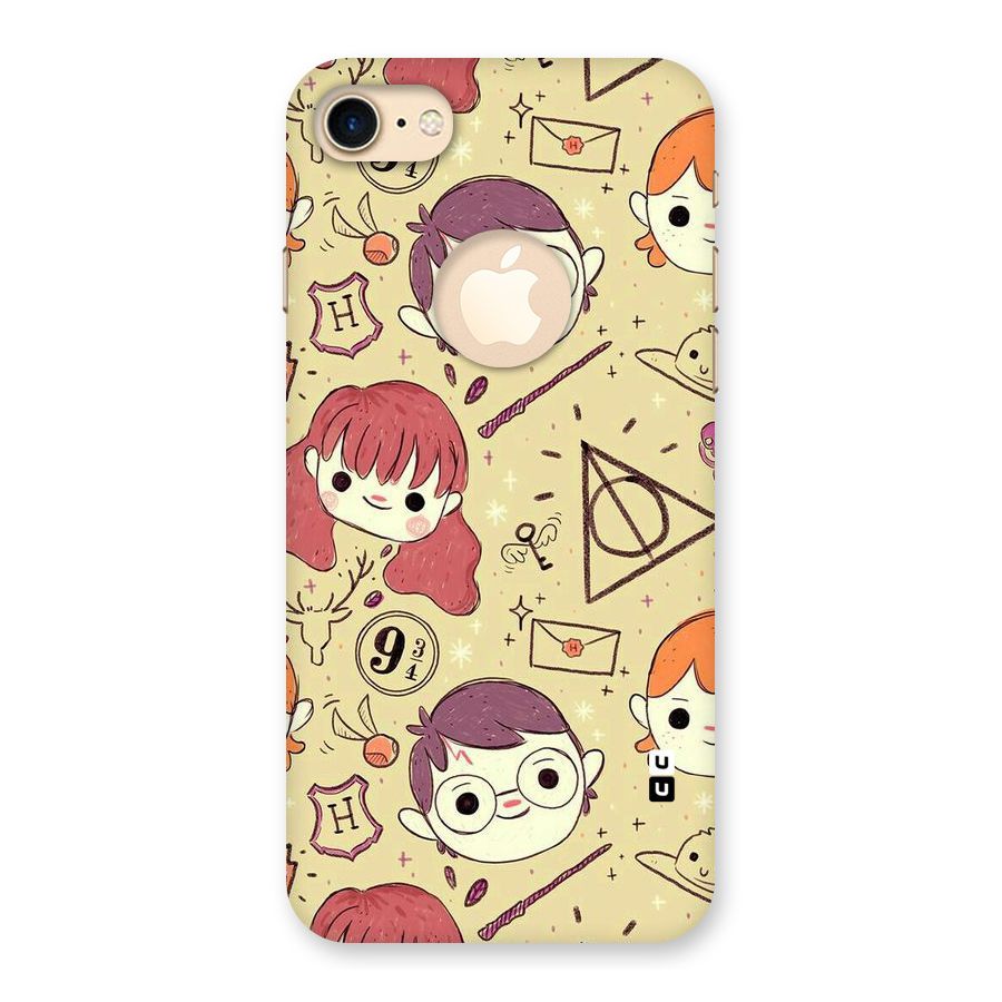 Nerds Back Case for iPhone 7 Logo Cut