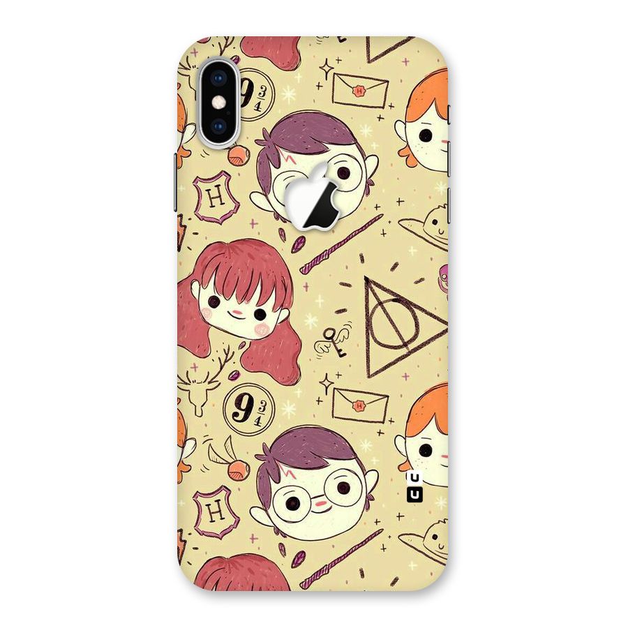 Nerds Back Case for iPhone XS Max Apple Cut