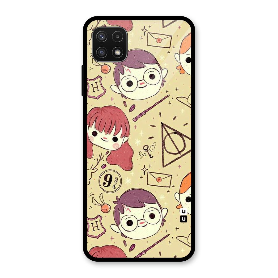 Nerds Glass Back Case for Galaxy A22 5G