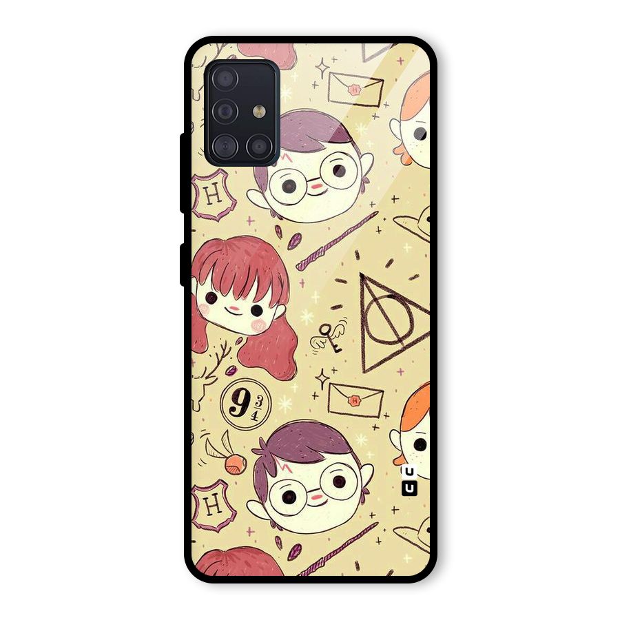 Nerds Glass Back Case for Galaxy A51