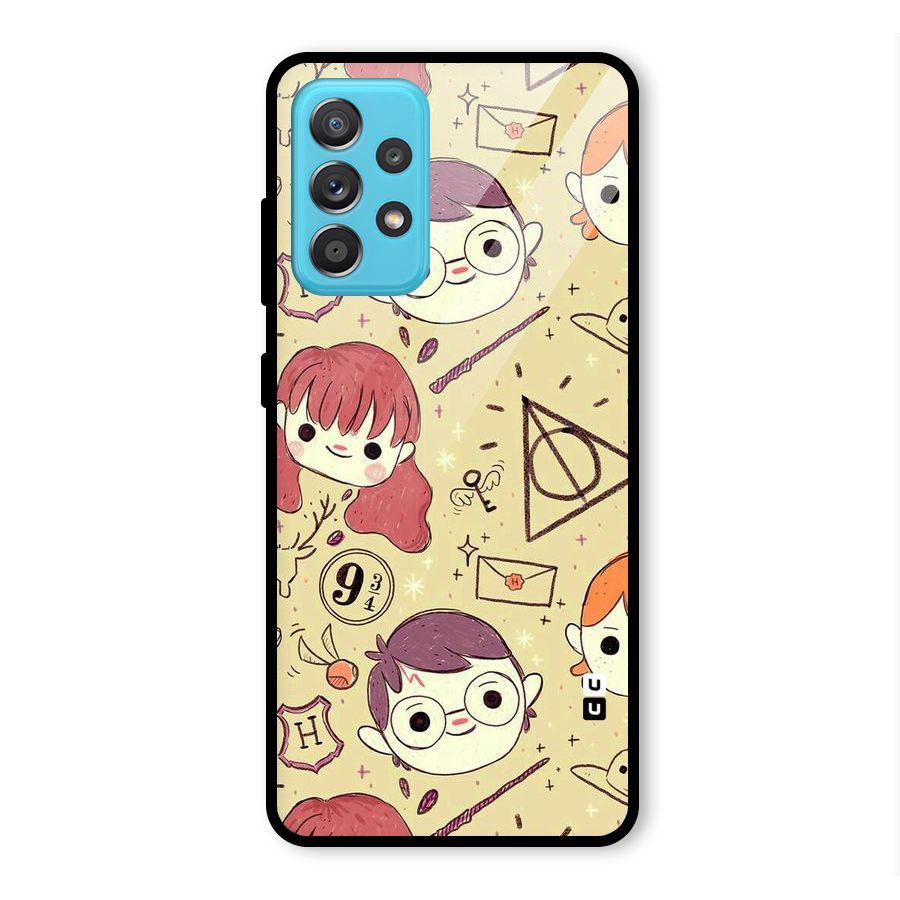 Nerds Glass Back Case for Galaxy A52