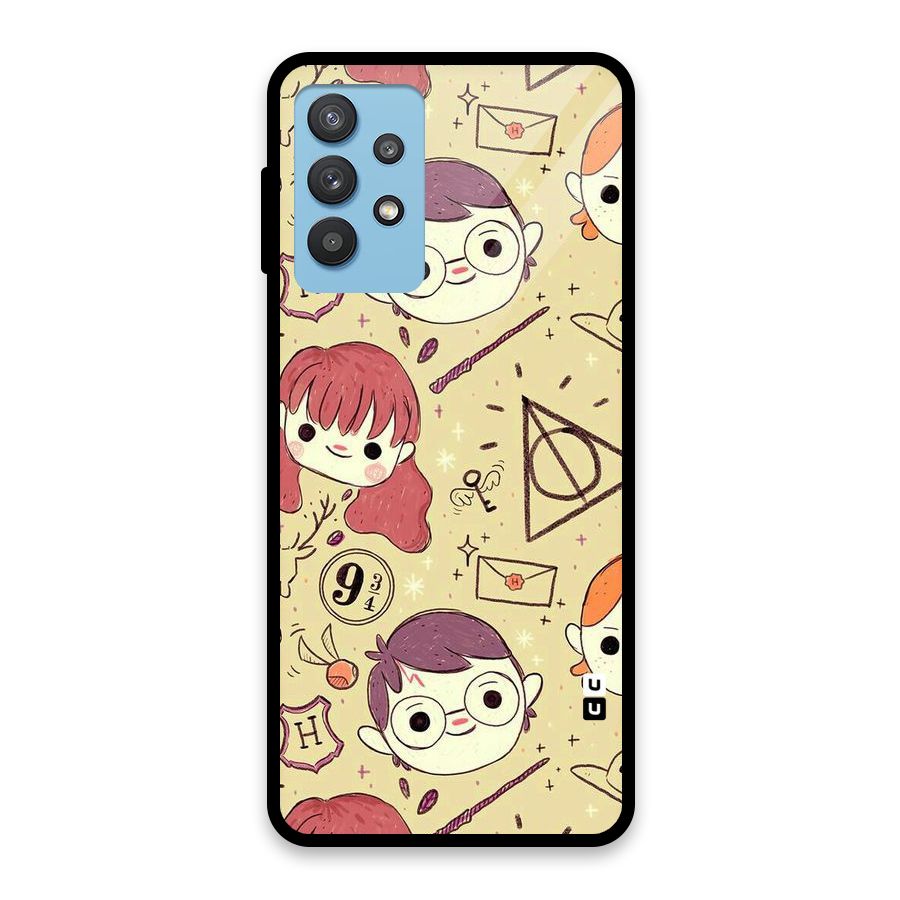 Nerds Glass Back Case for Galaxy M32 5G