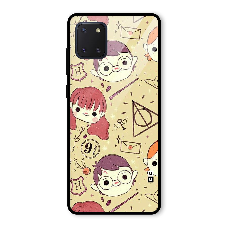 Nerds Glass Back Case for Galaxy Note 10 Lite