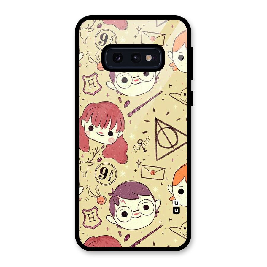 Nerds Glass Back Case for Galaxy S10e