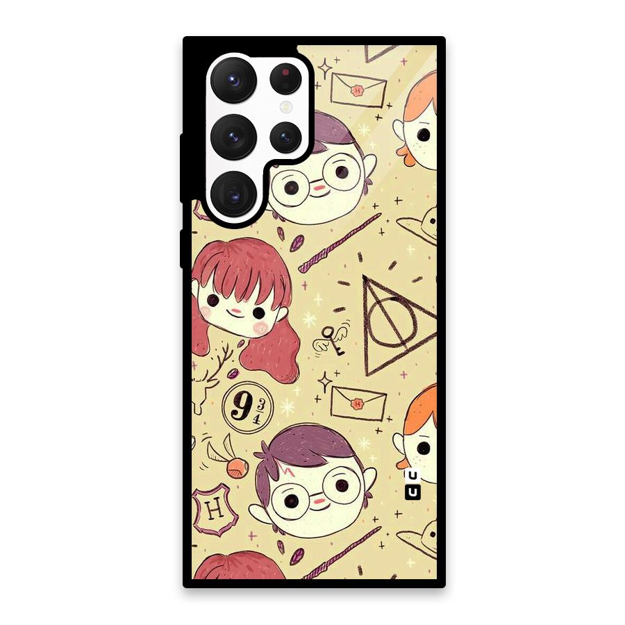 Nerds Glass Back Case for Galaxy S22 Ultra 5G