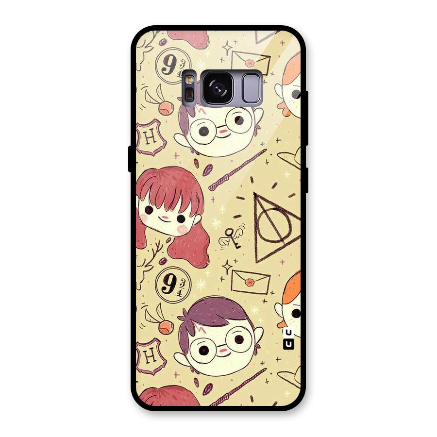 Nerds Glass Back Case for Galaxy S8