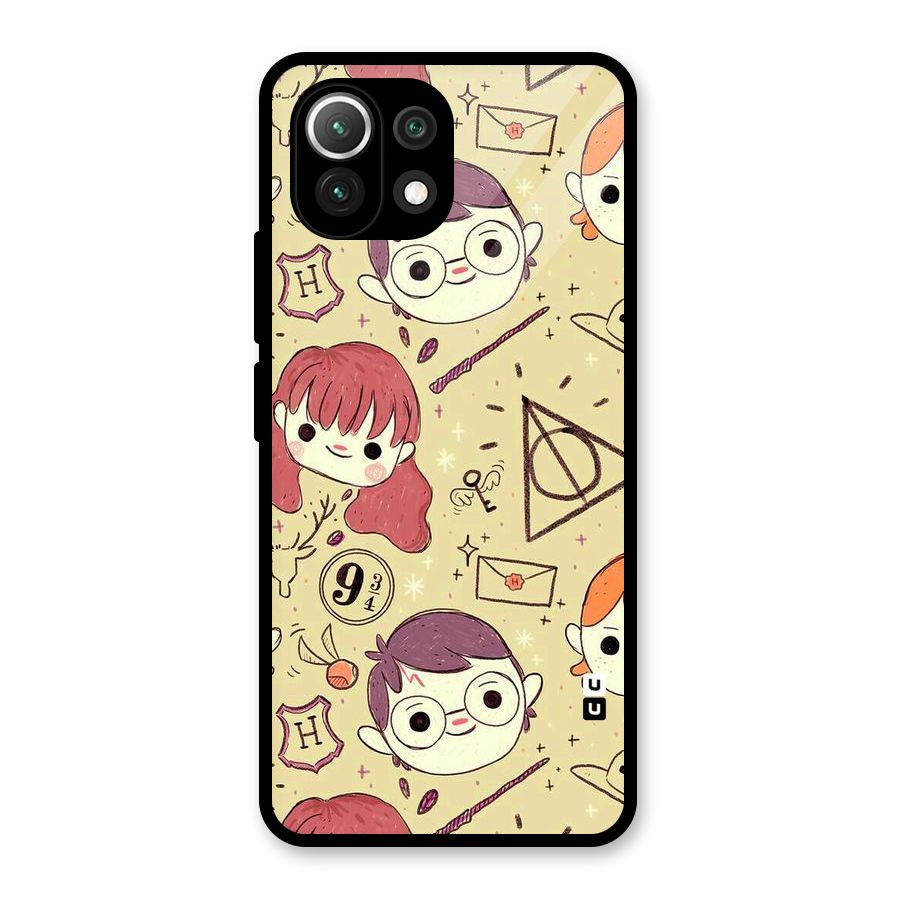 Nerds Glass Back Case for Mi 11 Lite NE 5G