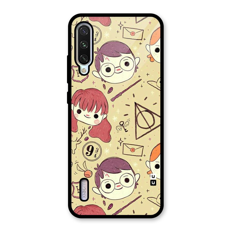 Nerds Glass Back Case for Mi A3