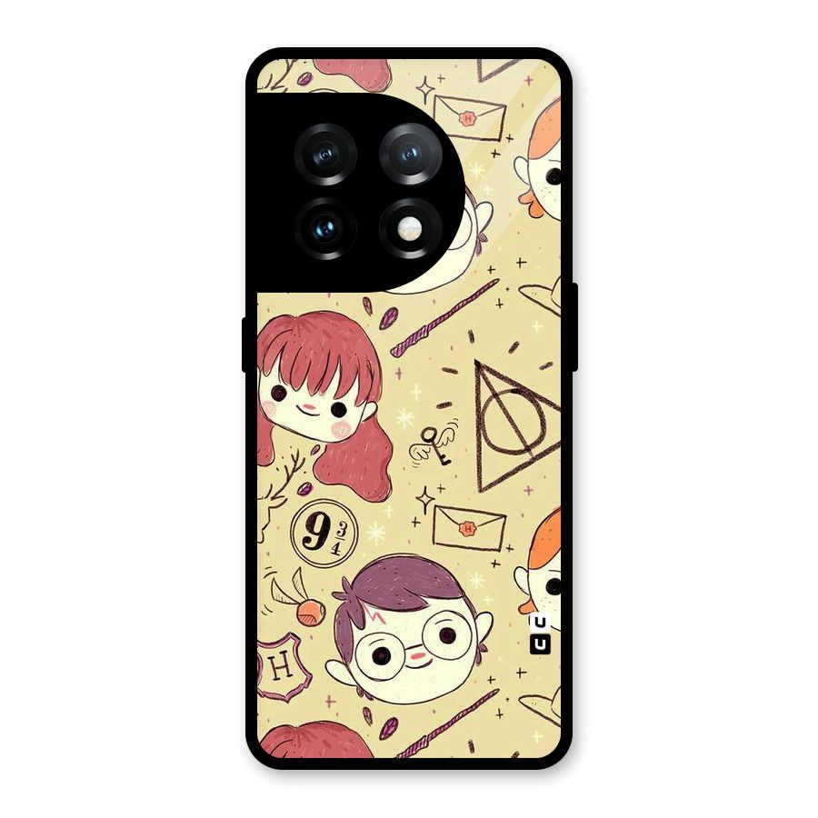 Nerds Glass Back Case for OnePlus 11