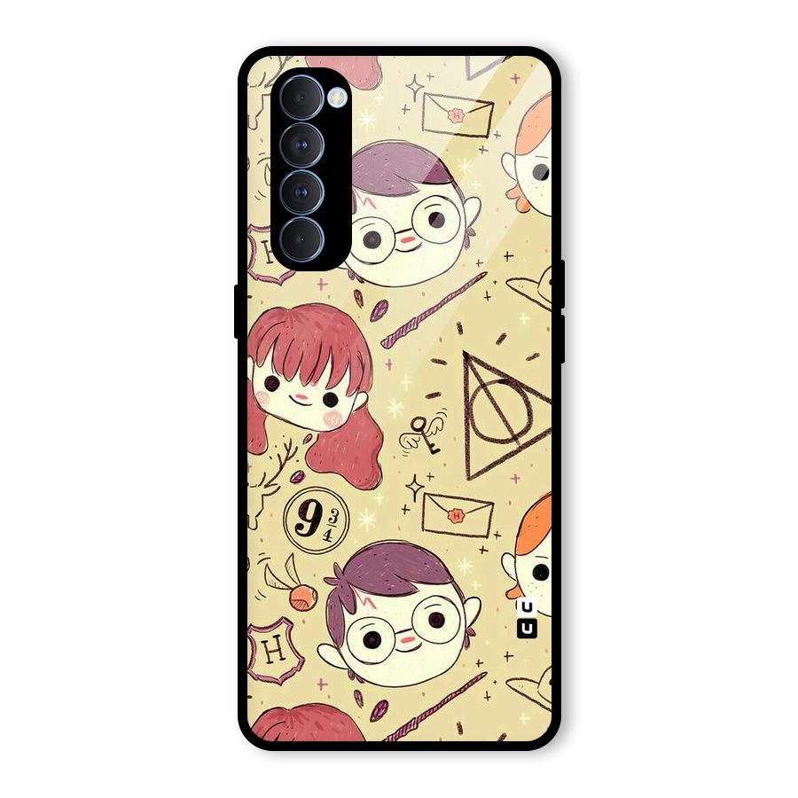 Nerds Glass Back Case for Oppo Reno4 Pro
