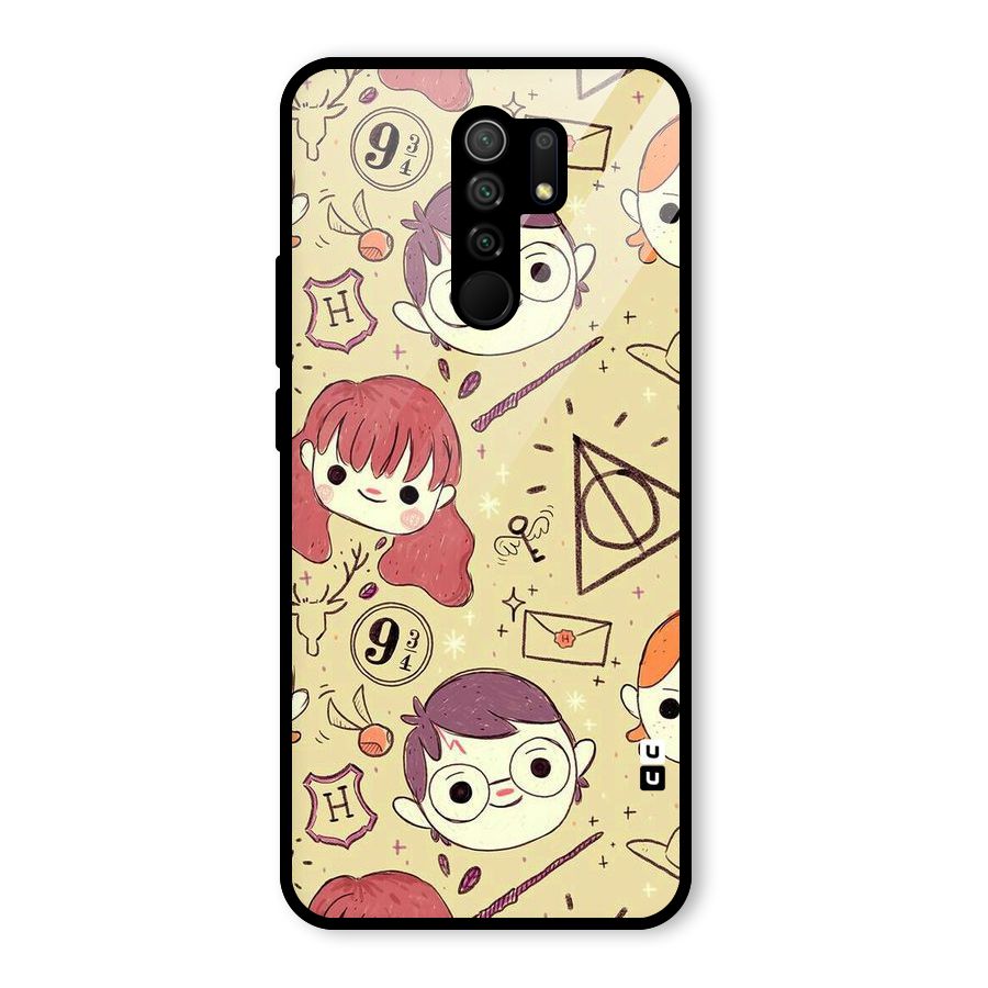 Nerds Glass Back Case for Poco M2
