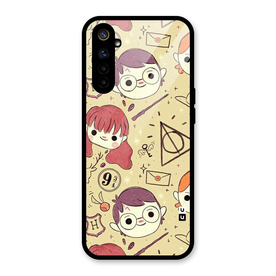 Nerds Glass Back Case for Realme 6