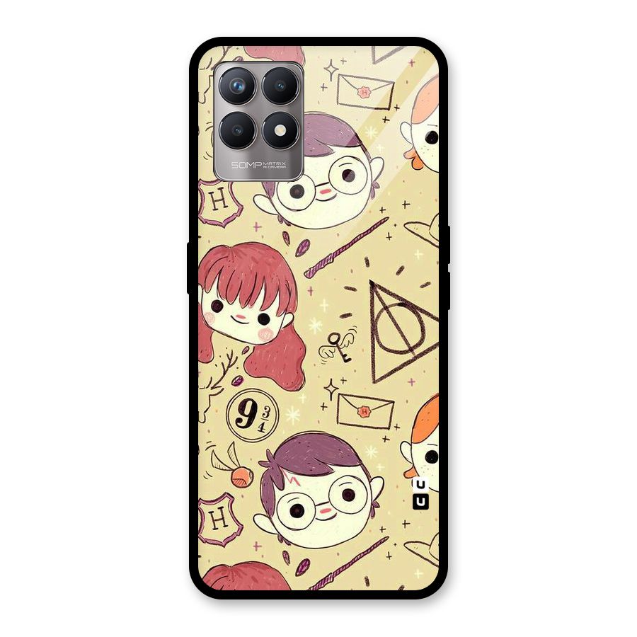 Nerds Glass Back Case for Realme Narzo 50
