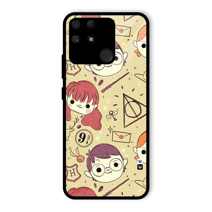 Nerds Glass Back Case for Realme Narzo 50A