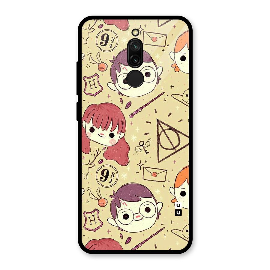 Nerds Glass Back Case for Redmi 8