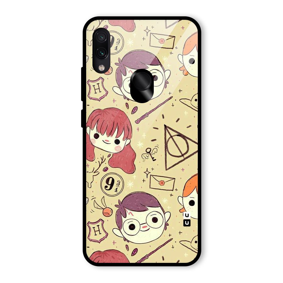 Nerds Glass Back Case for Redmi Note 7S