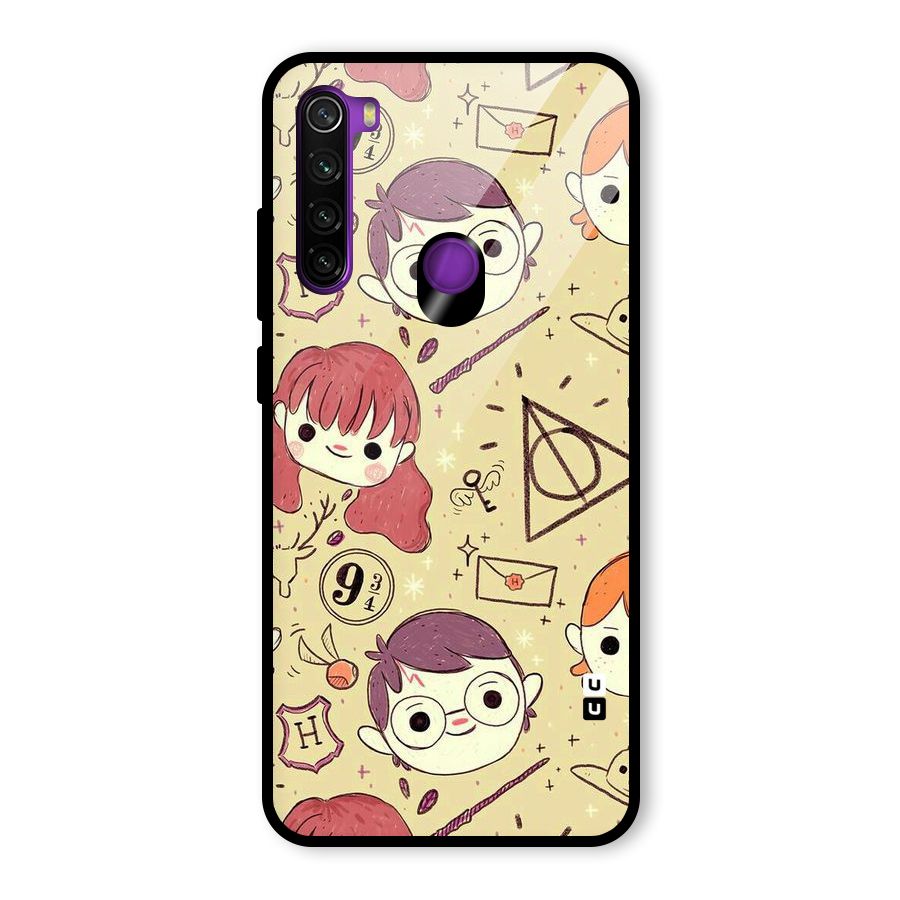 Nerds Glass Back Case for Redmi Note 8