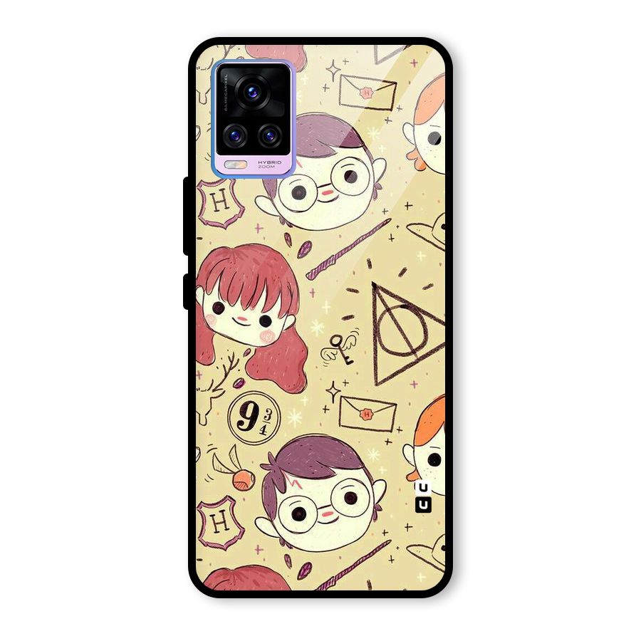 Nerds Glass Back Case for Vivo V20 Pro
