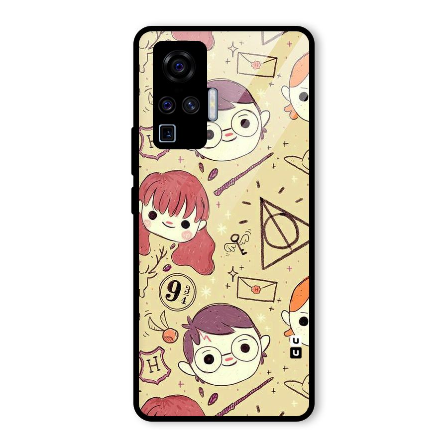 Nerds Glass Back Case for Vivo X50 Pro