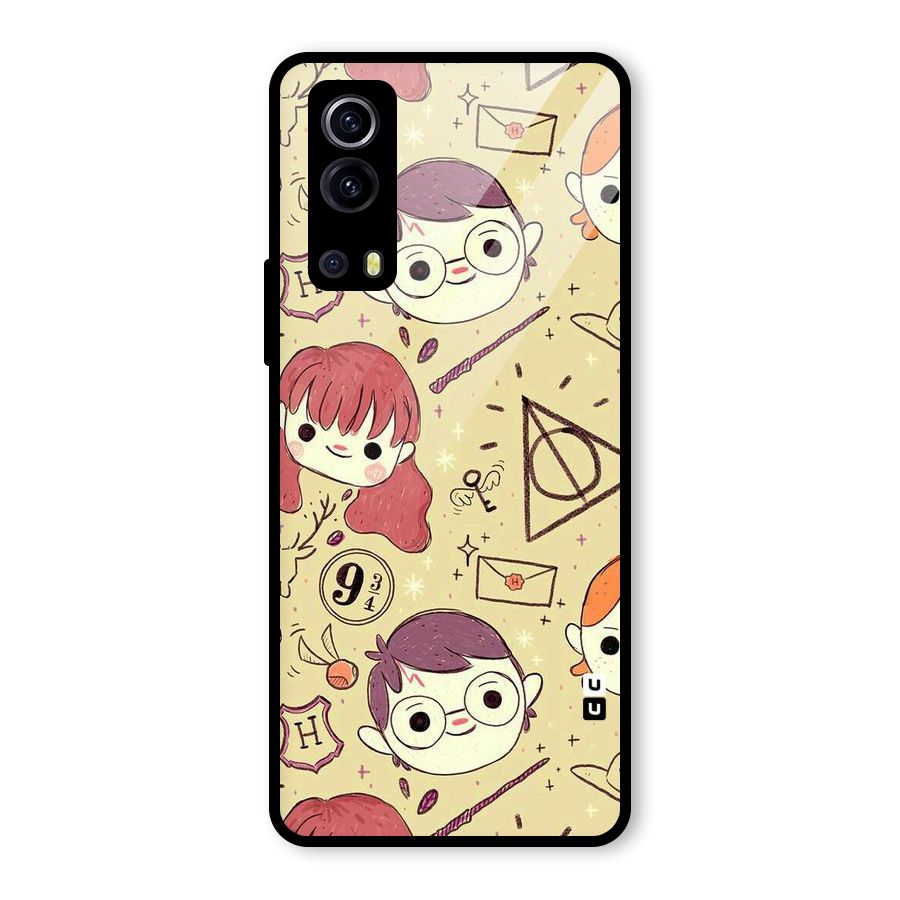 Nerds Glass Back Case for Vivo iQOO Z3