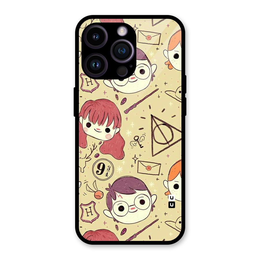Nerds Glass Back Case for iPhone 14 Pro Max